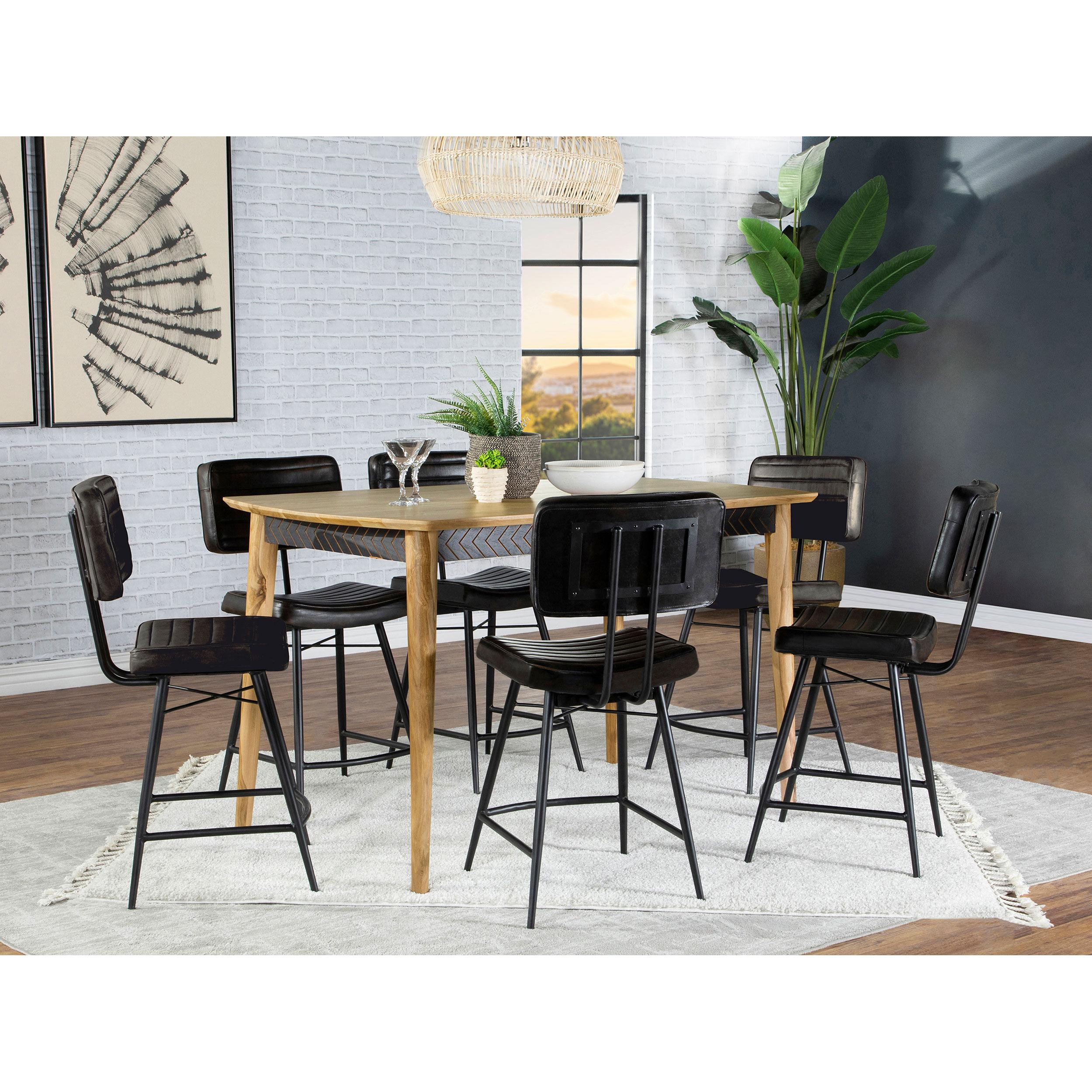 Coaster Furniture Partridge 110578-S7E 7 pc Counter Height Dining Set IMAGE 1